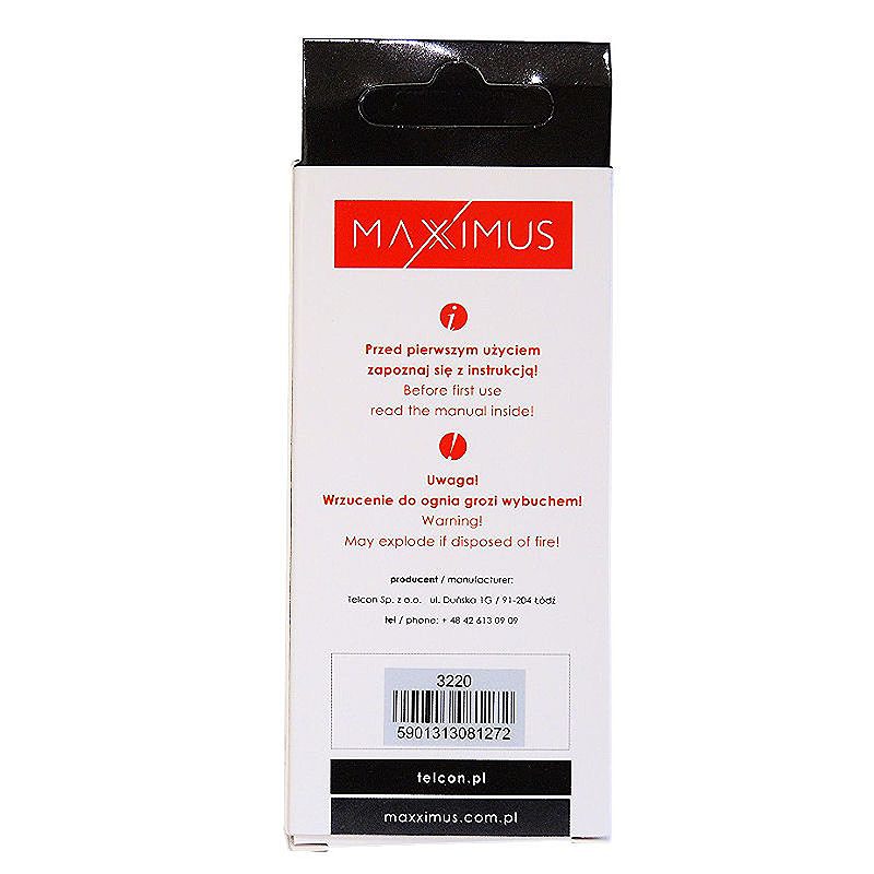 BAT. MAXXIMUS NOK 3220/5140 1200 LIONn80/5200/5300/ - Billede 5